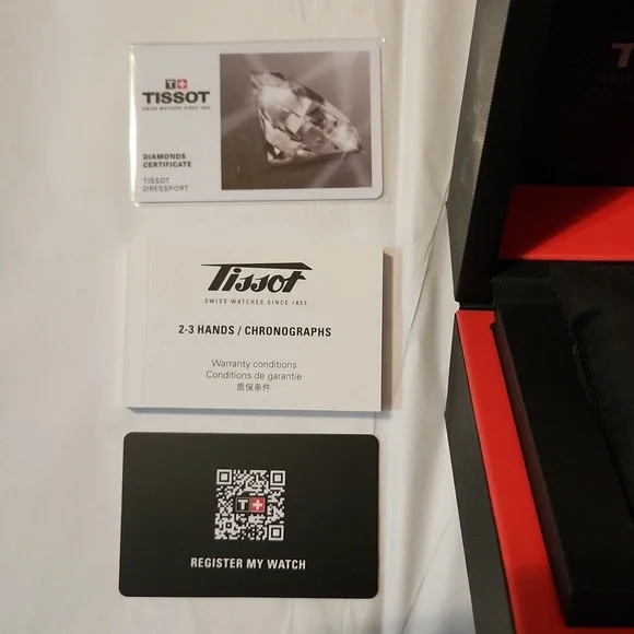 Tissot Dressport diamond watch SALE - Picture 5 of 8